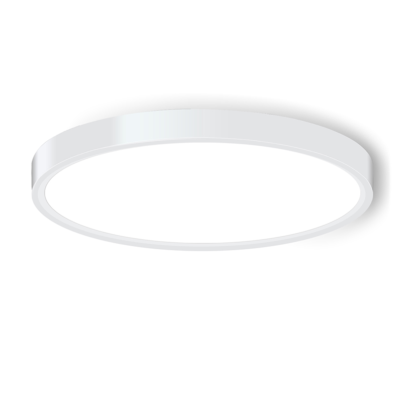 9inch LED Flush Mount Ceiling Light Fixture White Modern LED Ceiling Light 18W 5000K 2160LM CHARYJOD